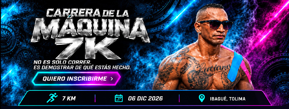 Banner de la Carrera de la Máquina 7K